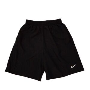 Boys Nike Black Athletic Sports Lightweight Dri-fit Shorts Large